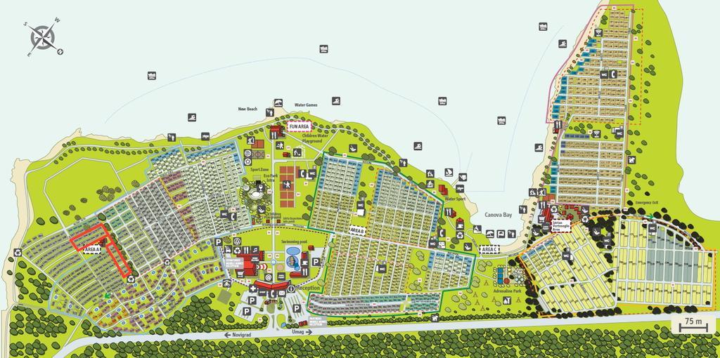 Mobile Homes Relax Park Umag Karigador Esterno foto