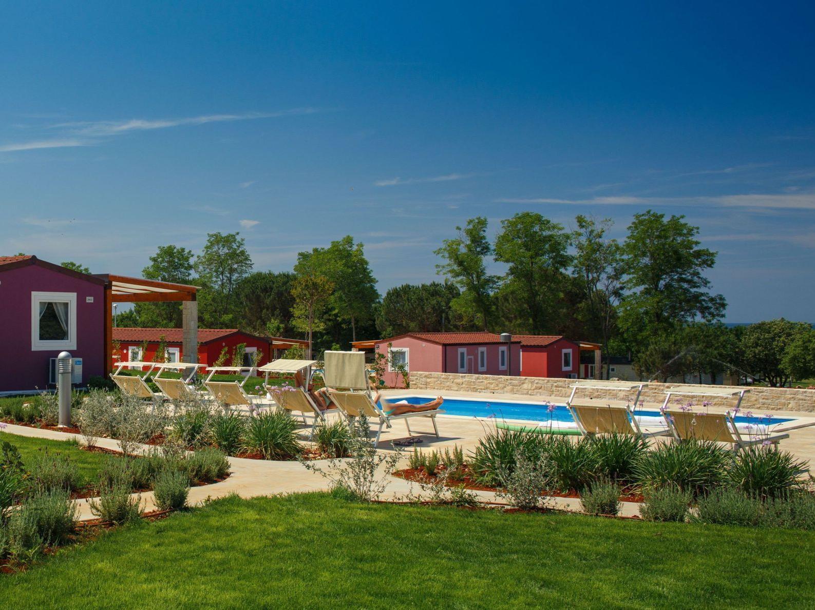 Mobile Homes Relax Park Umag Karigador Esterno foto